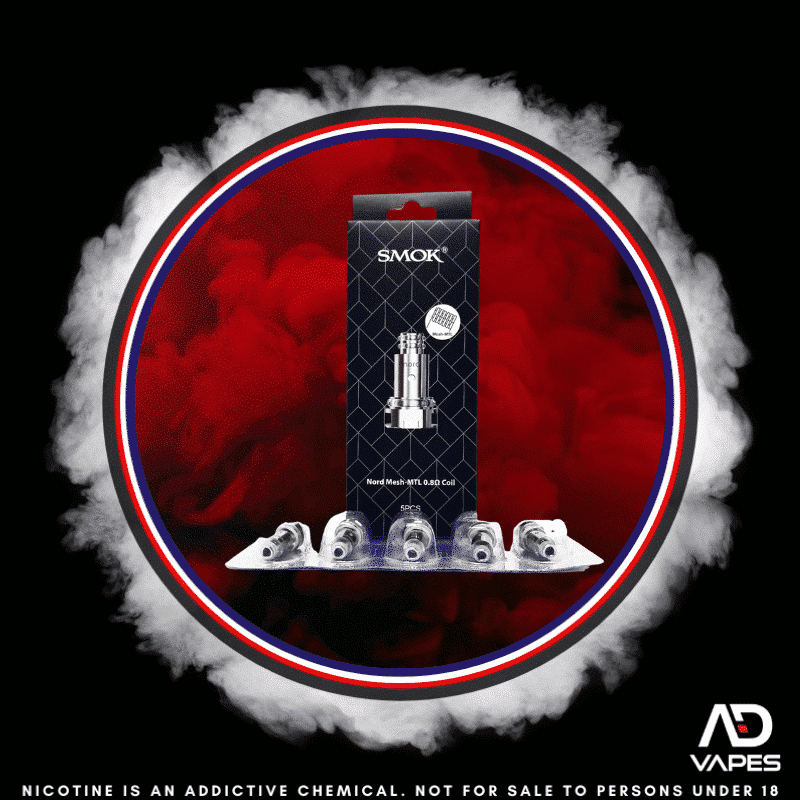 Smok Nord Mesh MTL 0.8 Coil 5 Pack