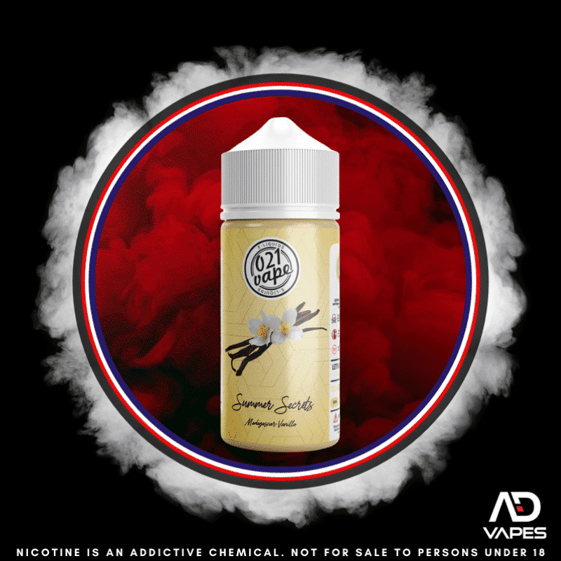 021 Vape Summer Secrets Madagascan Vanilla 2mg 120ml