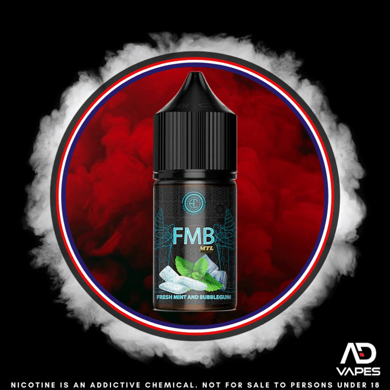 The Hidden Cloud FMB Fresh Mint And Bubblegum 12mg 30ml