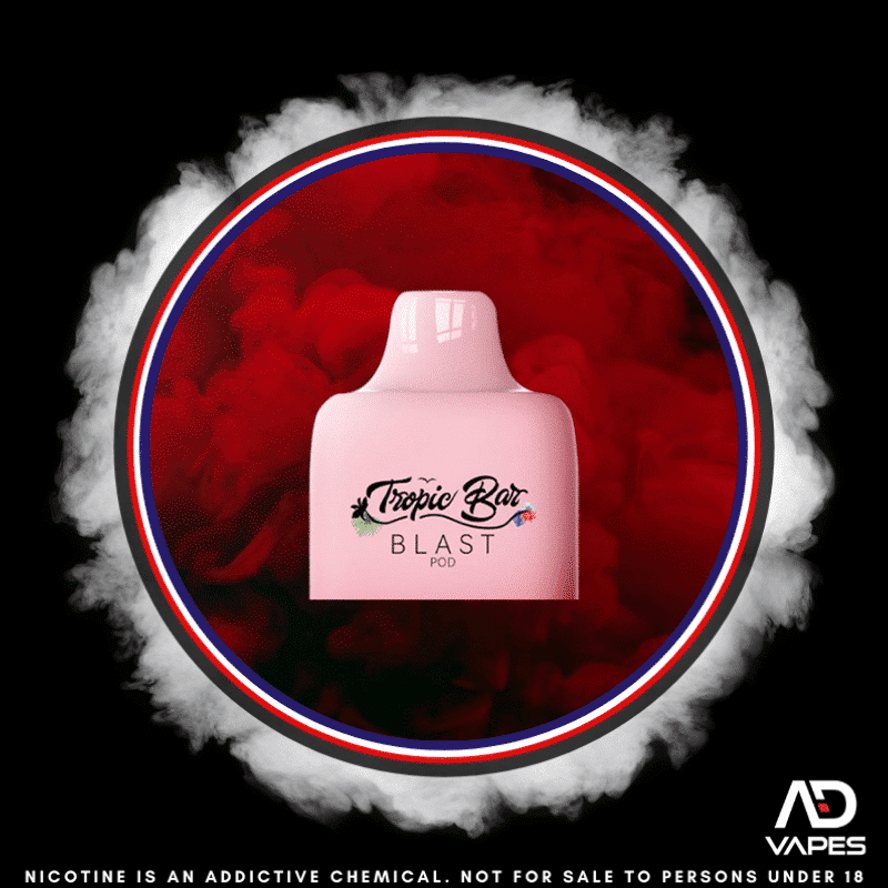 Tropic Bar Blast Replacement Pod 8000 50mg Peach Mango Guava