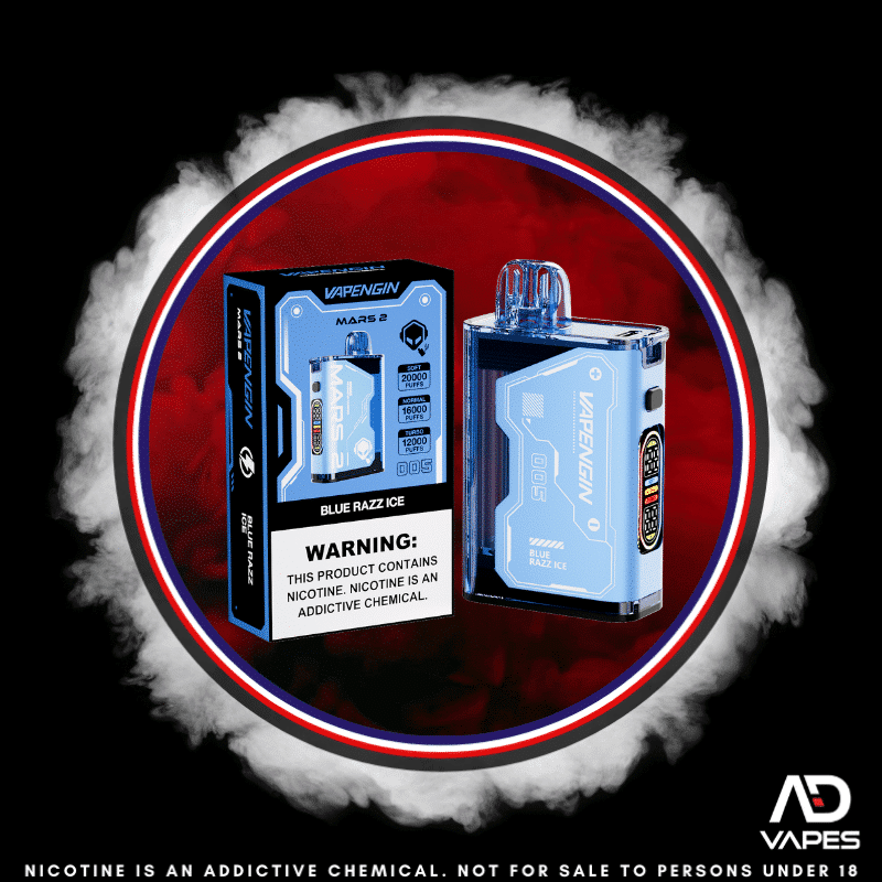 Vapengin Mars 2 20k 50mg Blue Razz Ice