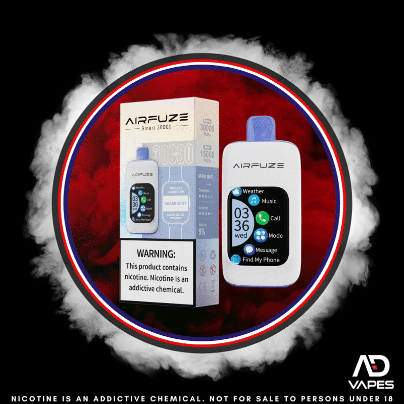 Airfuze Smart Vape 30K 50mg Miami Mint