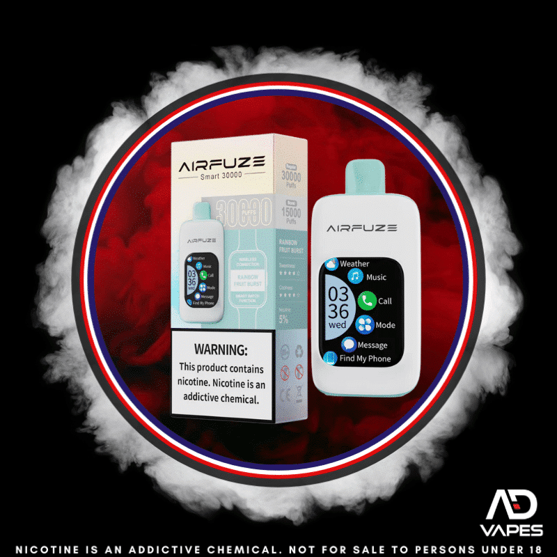 Airfuze Smart Vape 30K 50mg Rainbow Fruit Burst