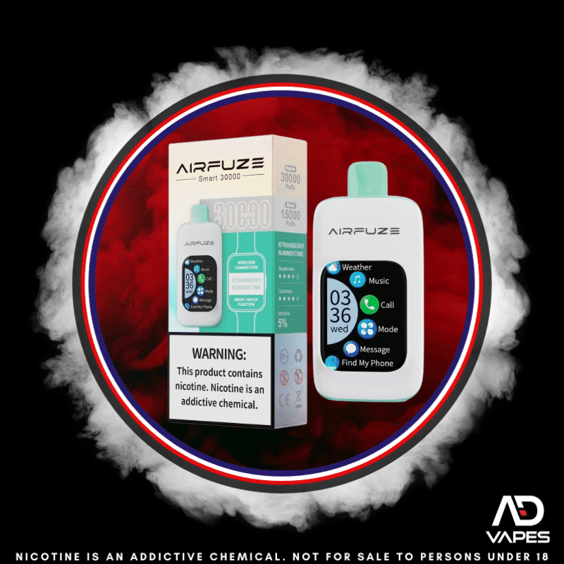 Airfuze Smart Vape 30K 50mg Strawberry Summertime
