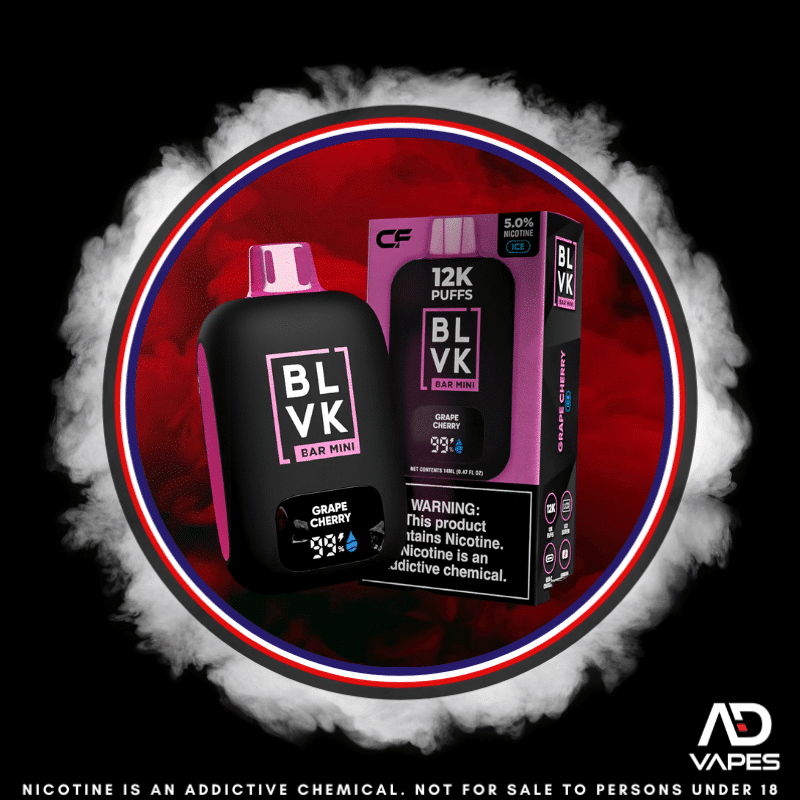 BLVK Bar Mini 12k 50mg Grape Cherry