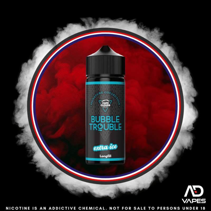 Cape Clouds Bubble Trouble Extra Ice 120ml Flavour Shot