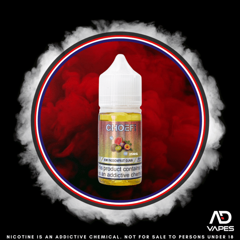 Choef Kiwi Passionfruit Guava 25mg 30ml