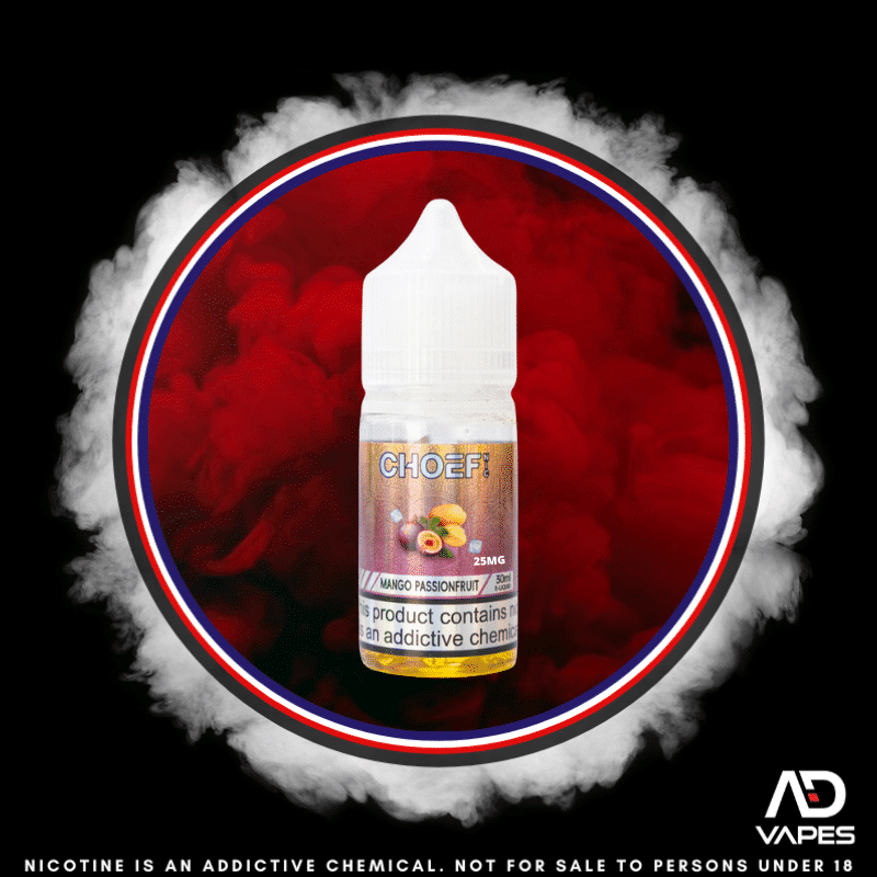 Choef Mango Passionfruit 25mg 30ml