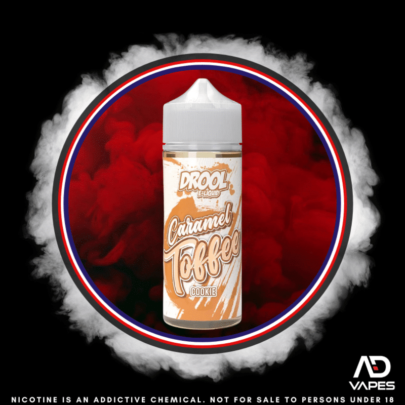 Nostalgia Drool Caramel Toffee Cookie 120ml Flavour Shot