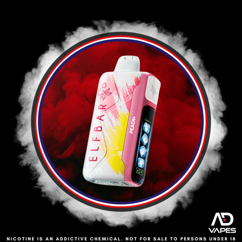 Elf Bar Ice King 25K 50mg Peach+
