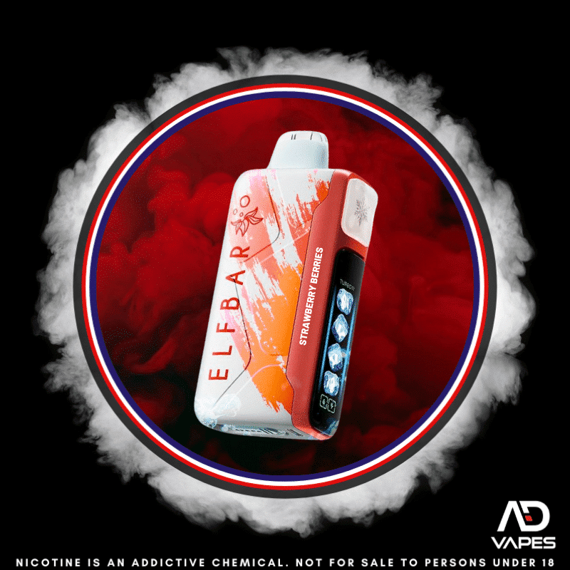 Elf bar ice king 25k strawberry berries