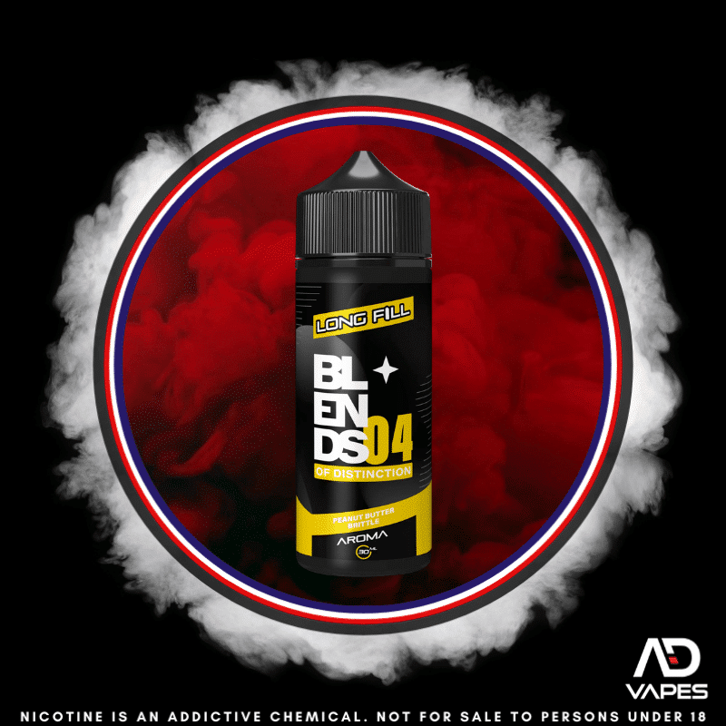 GBOM x Blends 04 Peanut Butter Brittle 120ml Flavour Shot