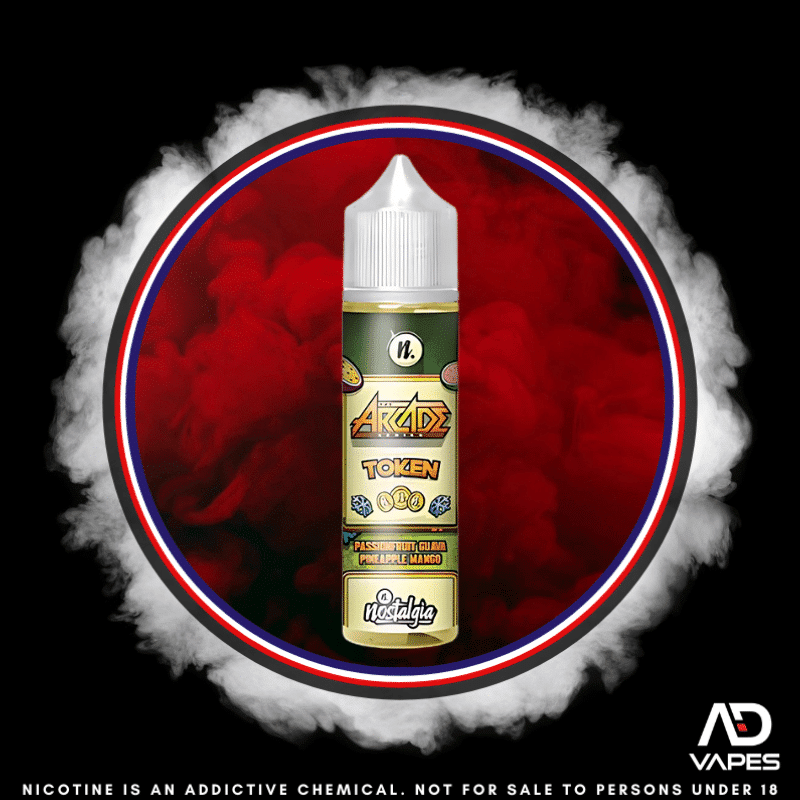 Nostalgia Token Passionfruit Guava Pineapple Mango 30ml Flavour Shot Makes 60ml