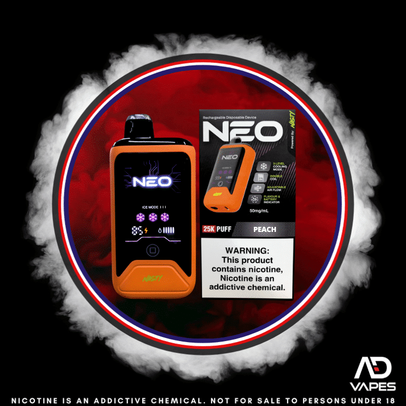NASTY NEO 25K 50mg Peach
