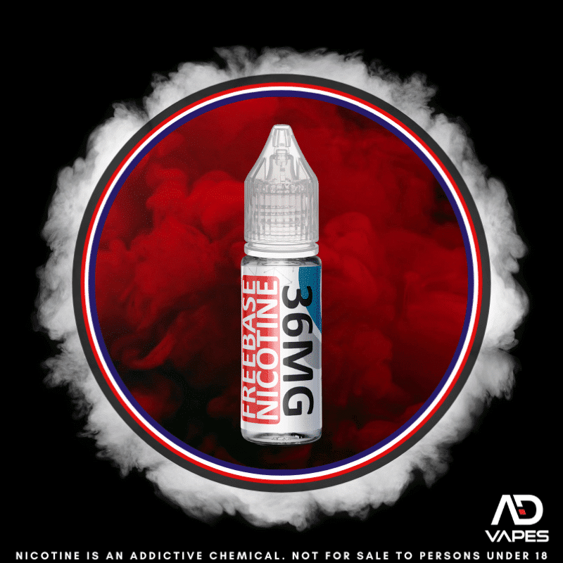 NLI 15ml VG Freebase Nic Shot 36mg Makes 18mg 30ml MTL