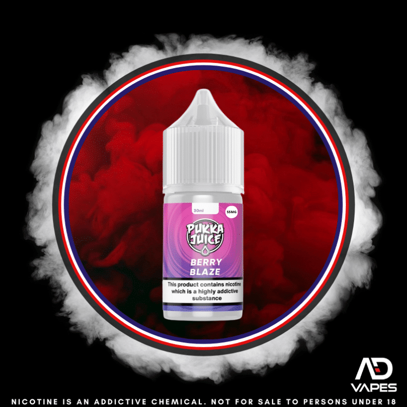 Pukka Juice Berry Blaze 55mg 30ml Longfill Kit