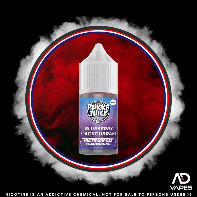 Pukka Juice Blueberry Blackcurrant 25mg 30ml Longfill Kit