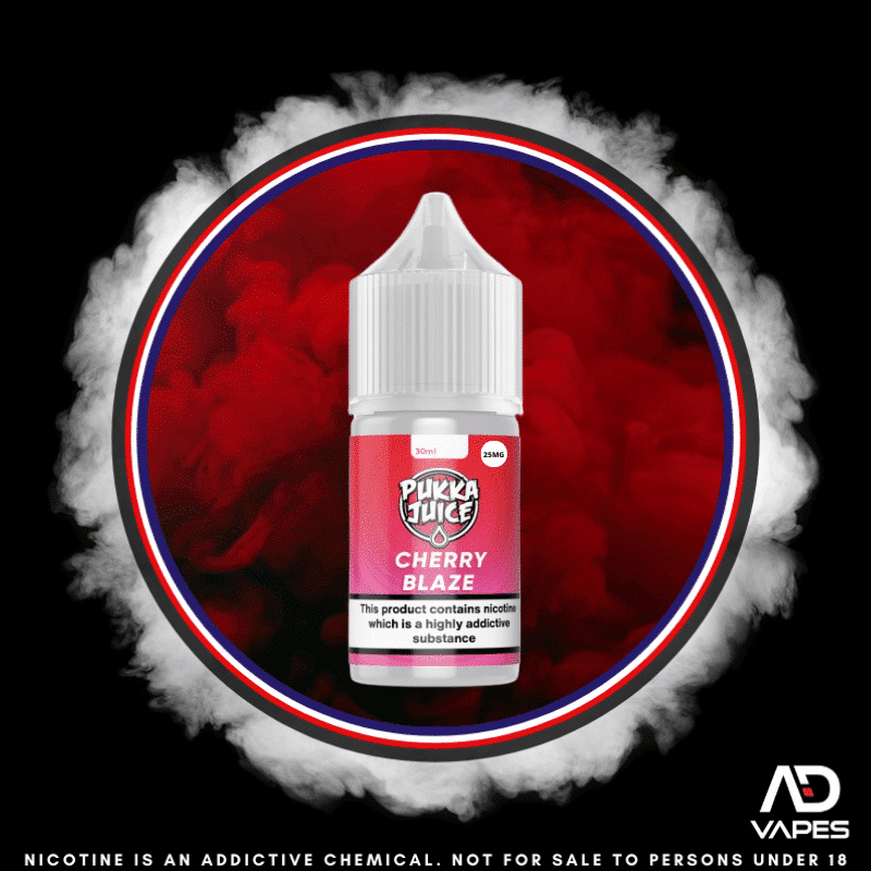 Pukka Juice Cherry Blaze 25mg 30ml Longfill Kit