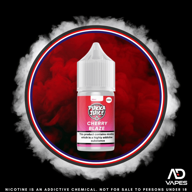 Pukka Juice Cherry Blaze 55mg 30ml Longfill Kit