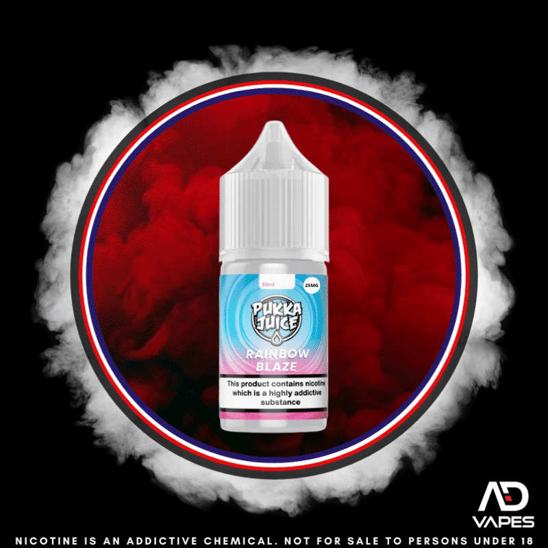 Pukka Juice Rainbow Blaze 25mg 30ml Longfill Kit
