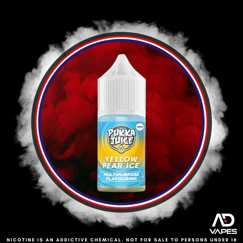Pukka Juice Yellow Pear Ice 55mg 30ml Longfill Kit