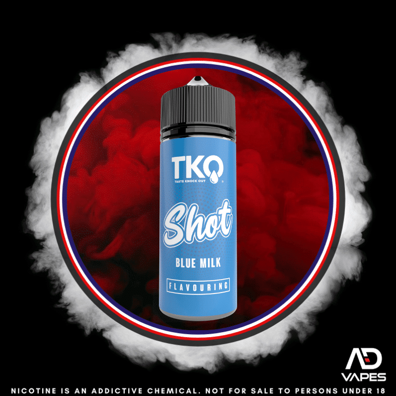 TKO Blue Milk 120ml Flavour Shot