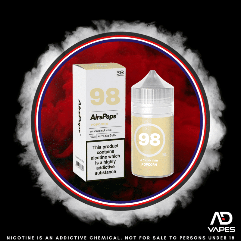 Airscream AirsPops 313 Popcorn 40mg 30ml