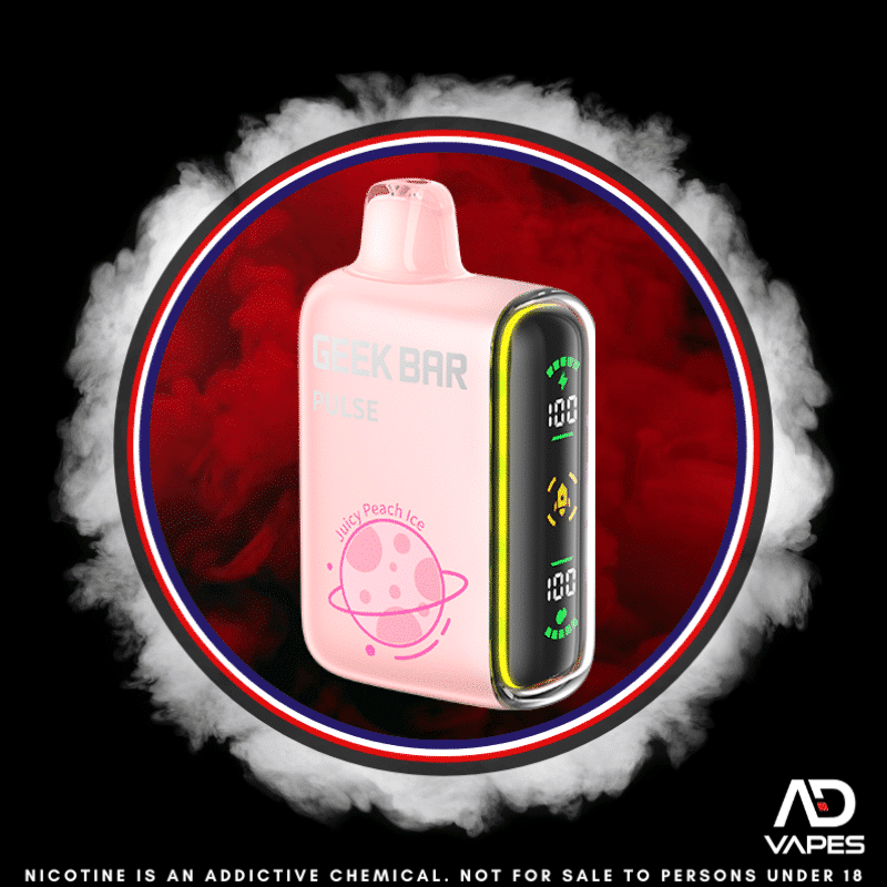 Geek Bar Pulse 15k 50mg Juicy Peach Ice