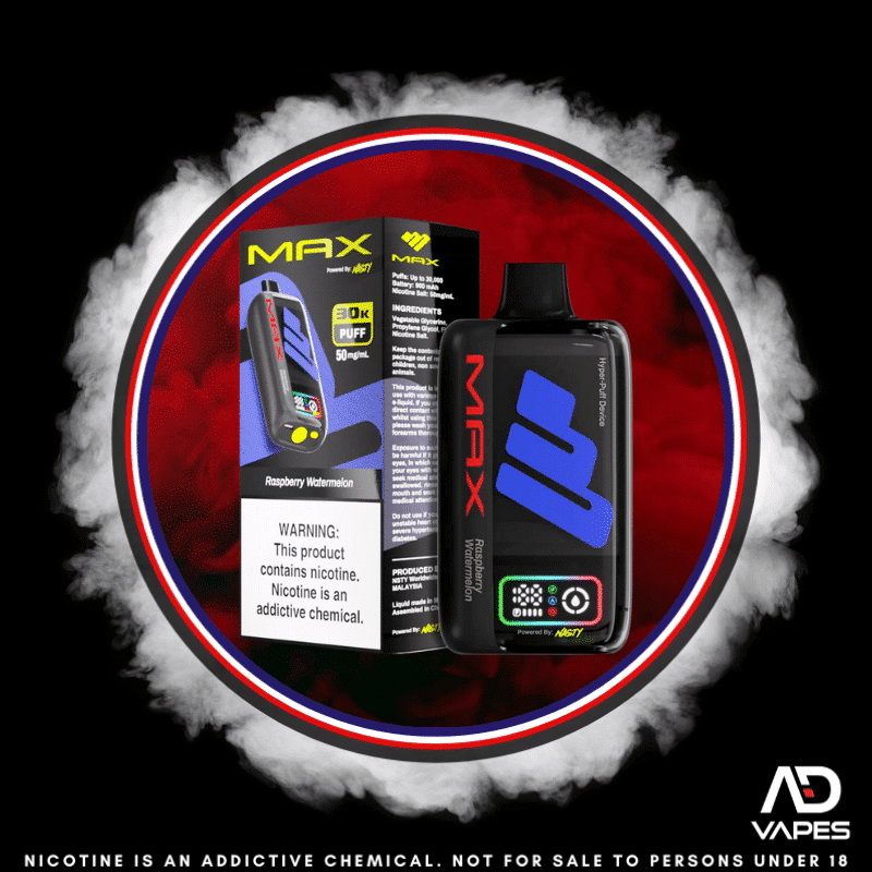 NASTY MAX 30K 50mg Raspberry Watermelon