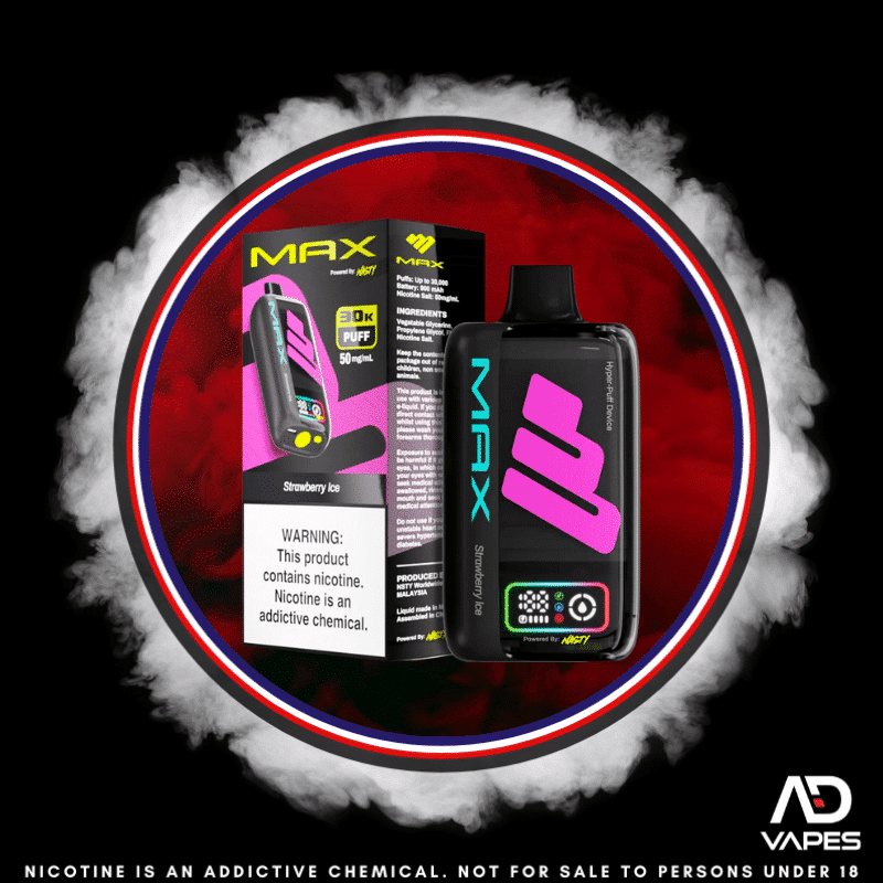 NASTY MAX 30K 50mg Strawberry Ice