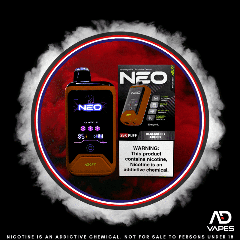NASTY NEO 25K 50mg Blackberry Cherry