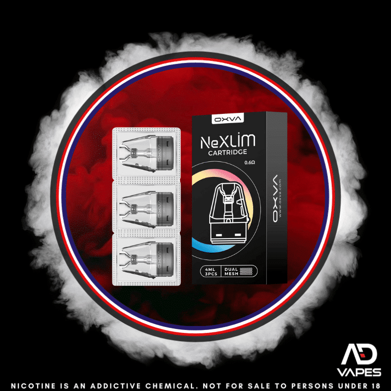 OXVA NeXLIM Replacement Cartridges 0.6 4ml 3 Pack