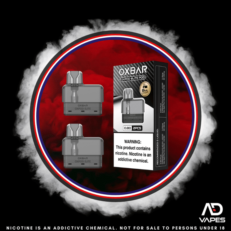 OXBAR Oxpod Elite Replacement Pod 0.8ohm 8ml 2 Pack