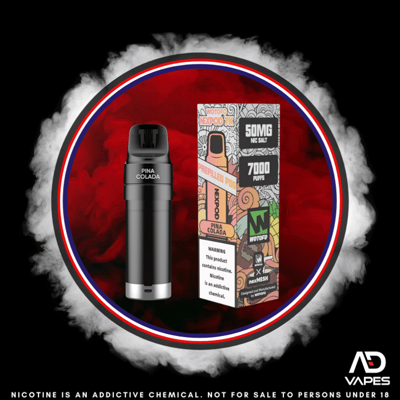 Wotofo Nexpod Replacement Pod 7000 50mg Pina Colada