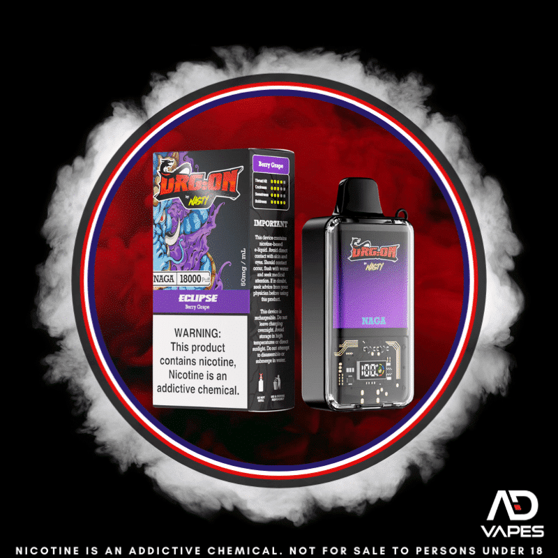 NASTY Bar DRG:ON 18k 50mg Berry Grape