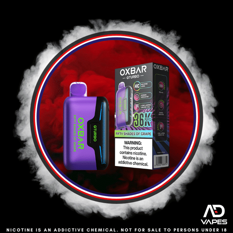 OXBAR GTurbo 36K 50mg Fifty Shades of Grape