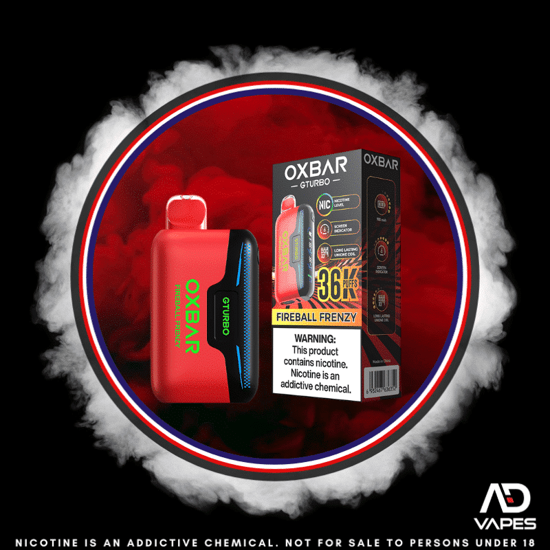 OXBAR GTurbo 36K 50mg Fireball Frenzy