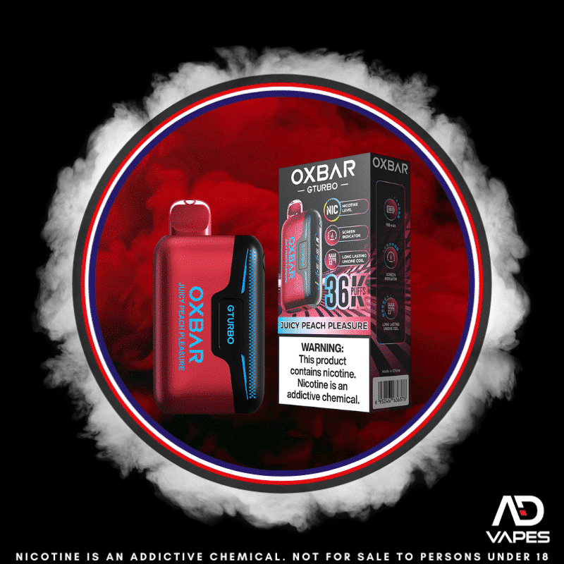 OXBAR GTurbo 36K 50mg Juicy Peach Pleasure