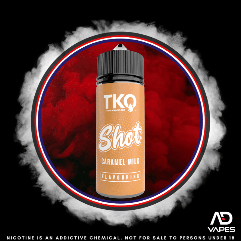 TKO Caramel Milk 120ml Flavour Shot