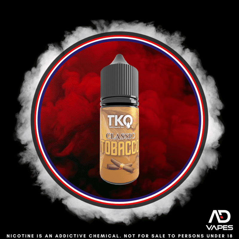TKO Classic Tobacco 30ml Flavour Shot