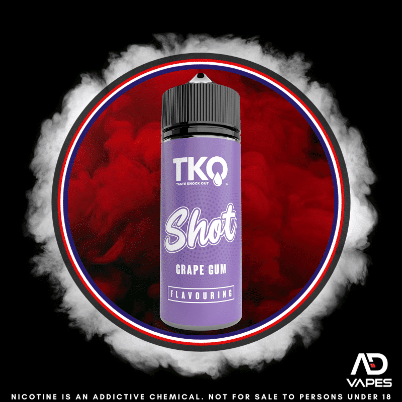 TKO Grape Gum 120ml Flavour Shot