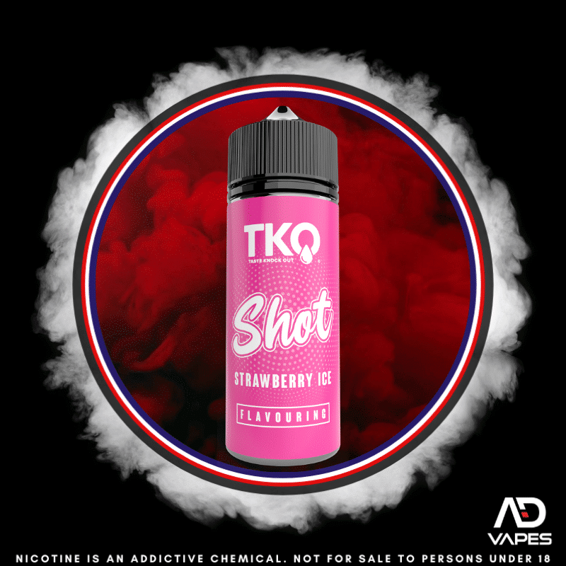 TKO Strawberry Ice 120ml Flavour Shot