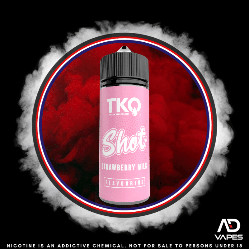 TKO Strawberry Milk 120ml Flavour Shot
