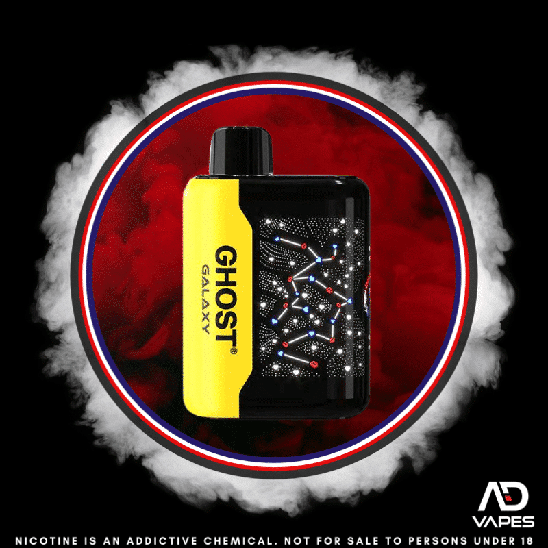 Vapes Bars Ghost Galaxy 25K 35mg Aussie Lemonade