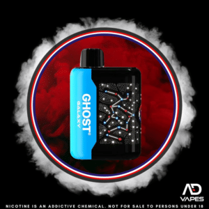 Vapes bars ghost galaxy 25k 35mg blue sour raspberry