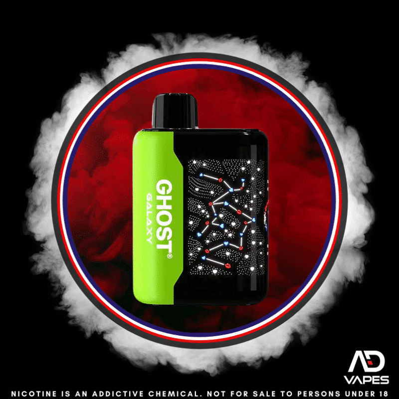 Vapes Bars Ghost Galaxy 25K 35mg Gummy Bear