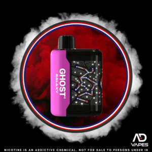 Vapes bars ghost galaxy 25k 35mg purple slush