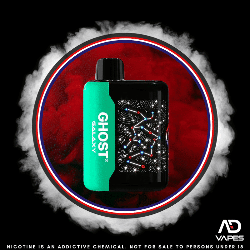 Vapes Bars Ghost Galaxy 25K 35mg Sour Skittles