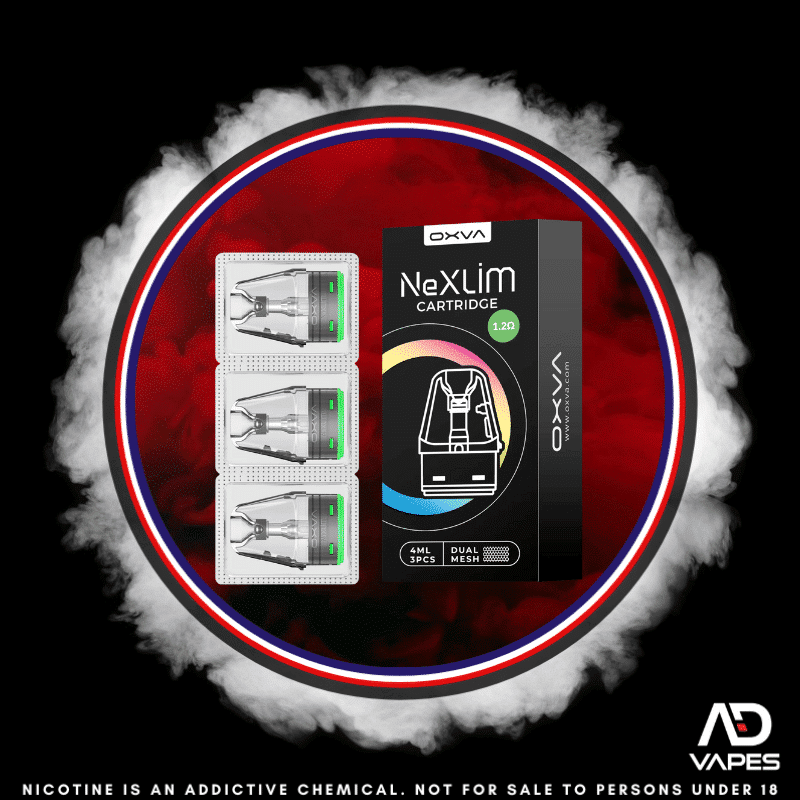 OXVA NeXLIM Replacement Cartridges 1.2 4ml 3 Pack