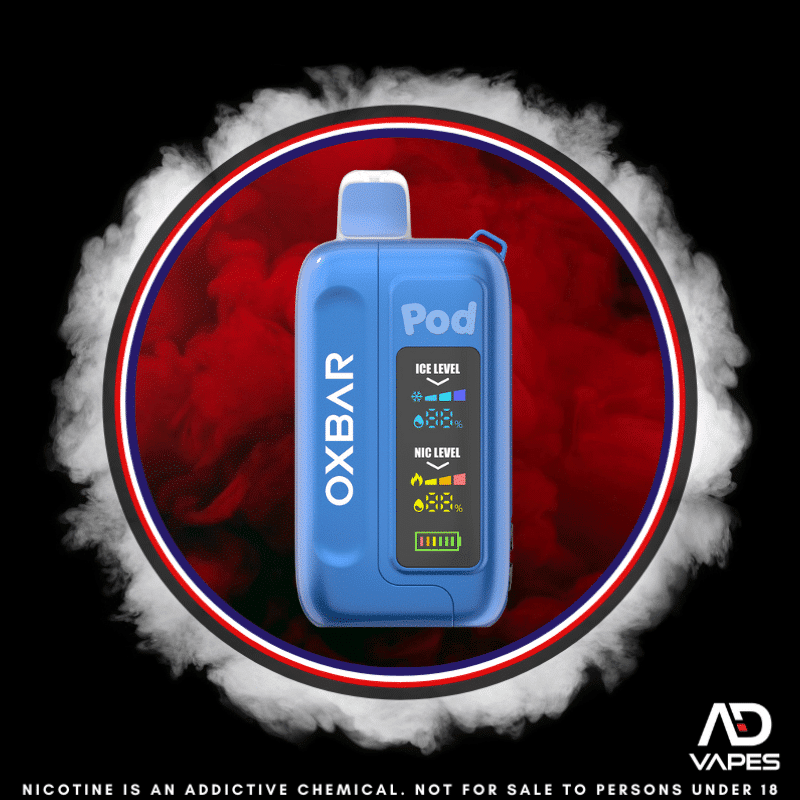 OXBAR Ice+Nic 35K Jolly Blue Pop